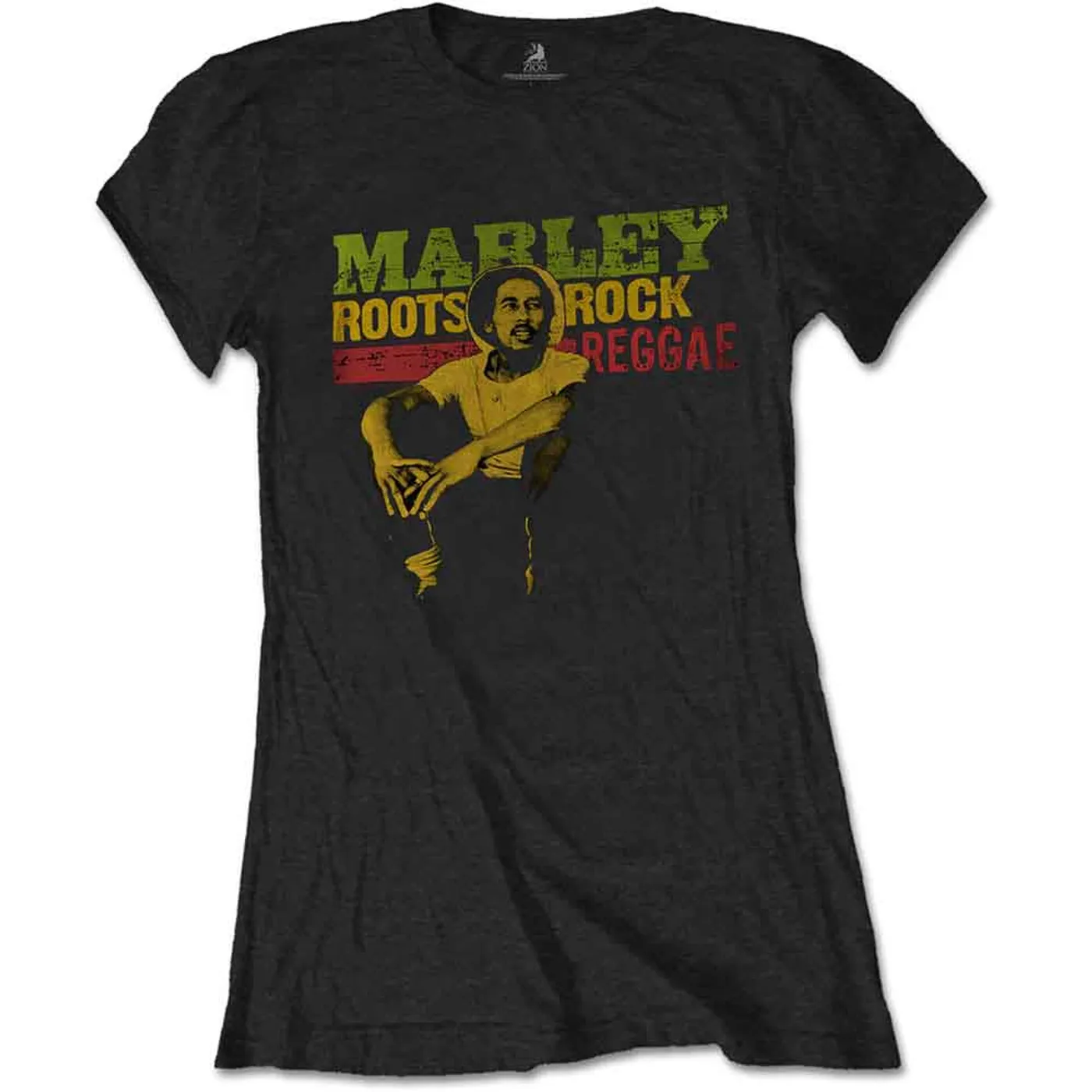 Bob Marley Woman's T Shirt - Roots, Rock, Reggae