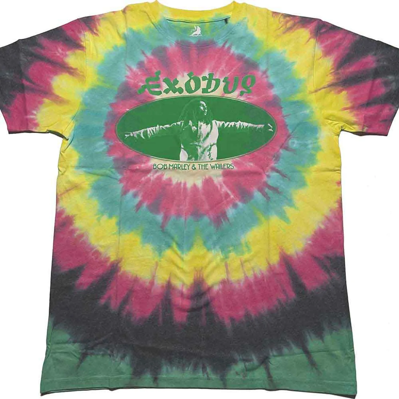 Bob Marley T Shirt - Exodus Oval