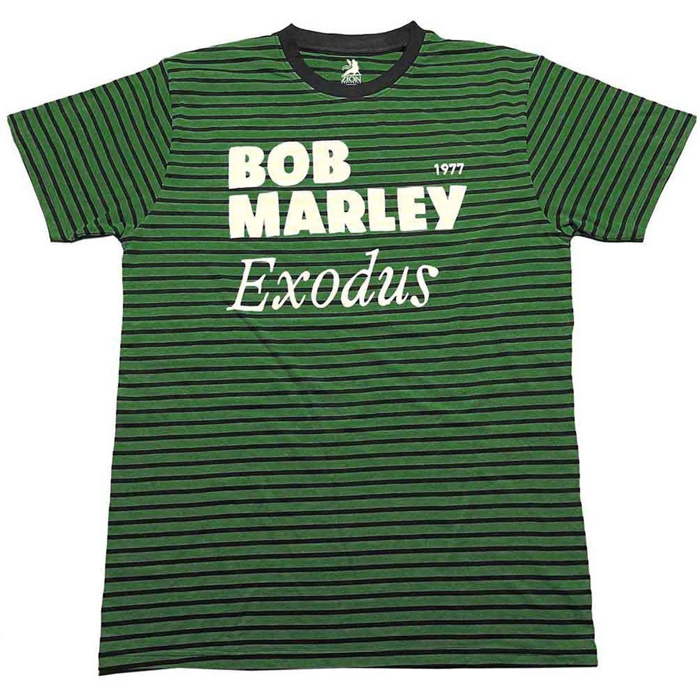 Bob Marley T Shirt - Exodus Striped