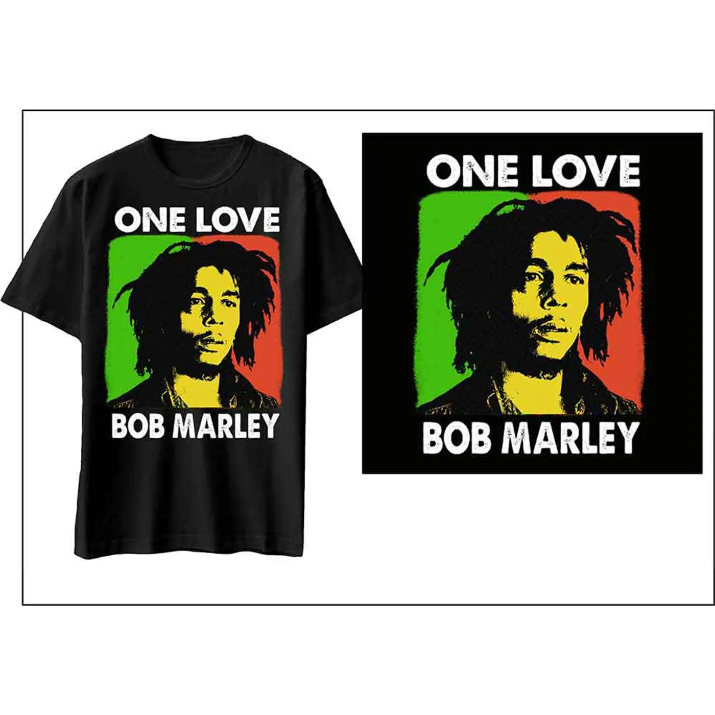 Bob Marley T Shirt - One Love