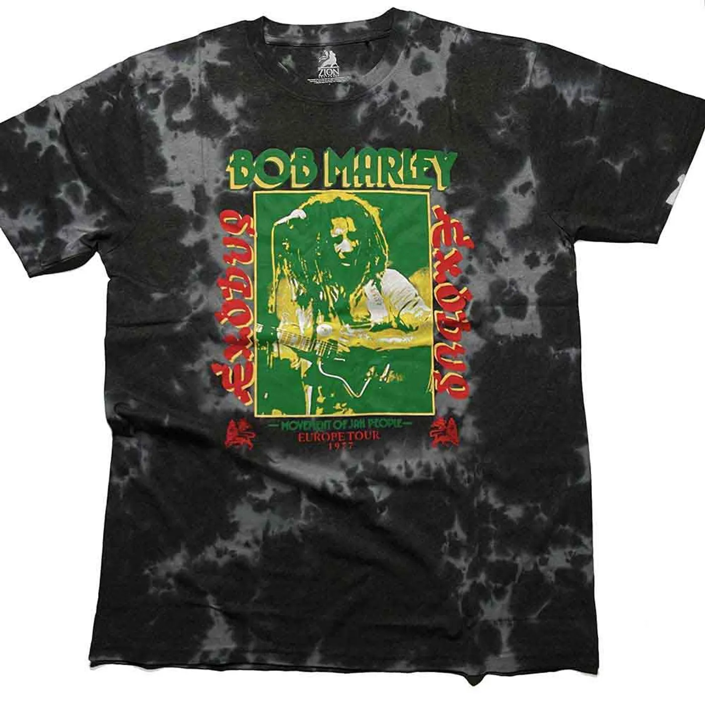 Bob Marley T Shirt - Exodus Tie-Dye