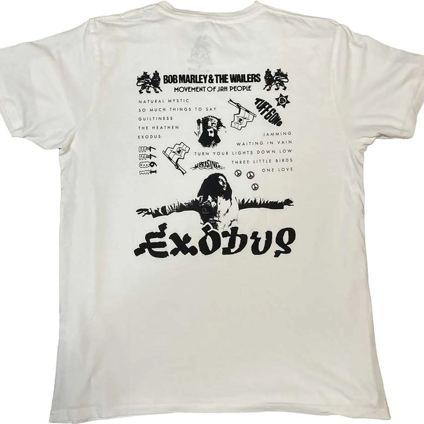 Bob Marley T Shirt - Exodus Tracklist