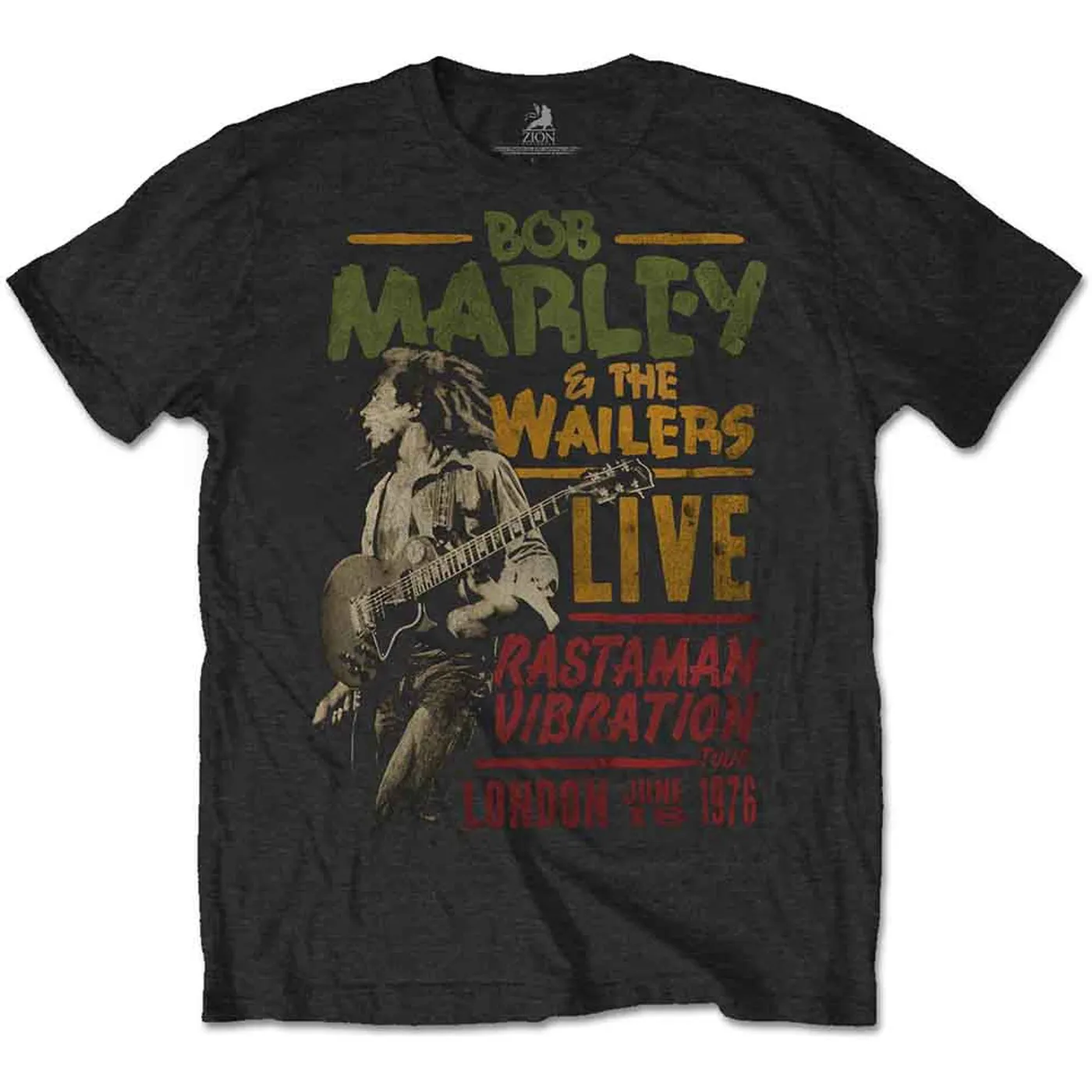 Bob Marley T Shirt - Rastaman Vibration Tour 1976