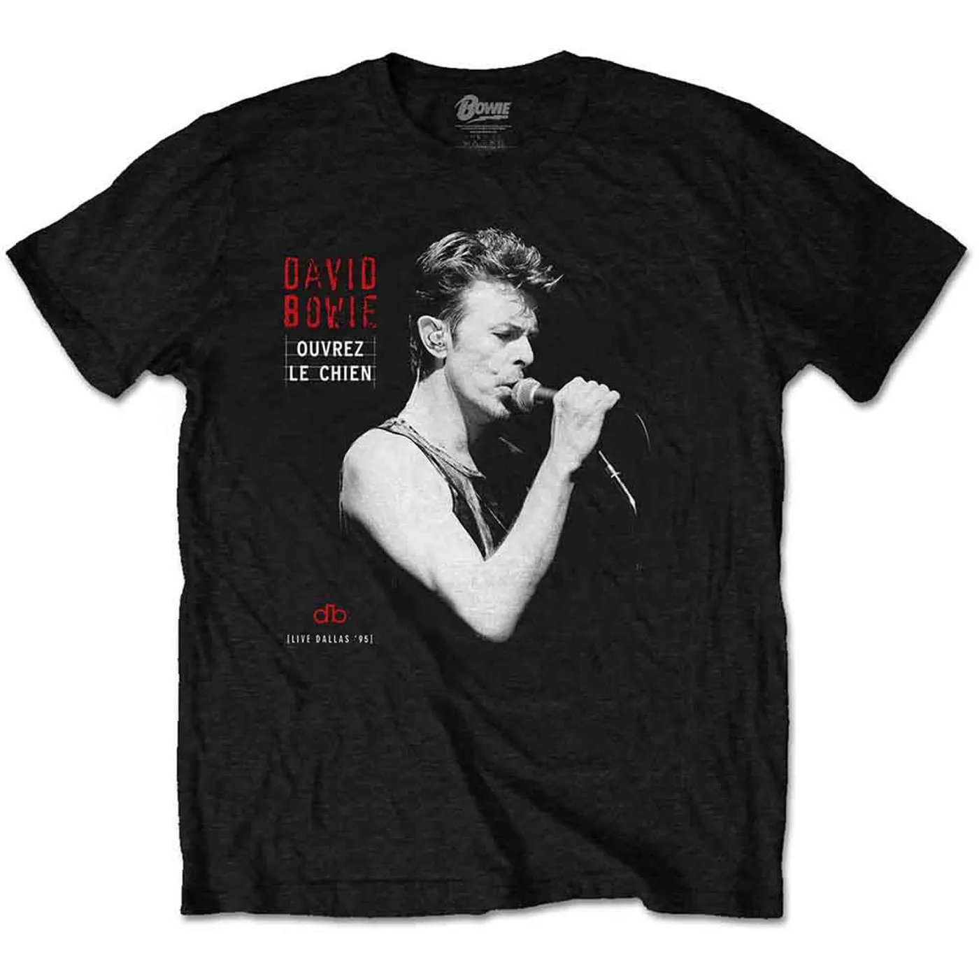 David Bowie T Shirt - Dallas '95