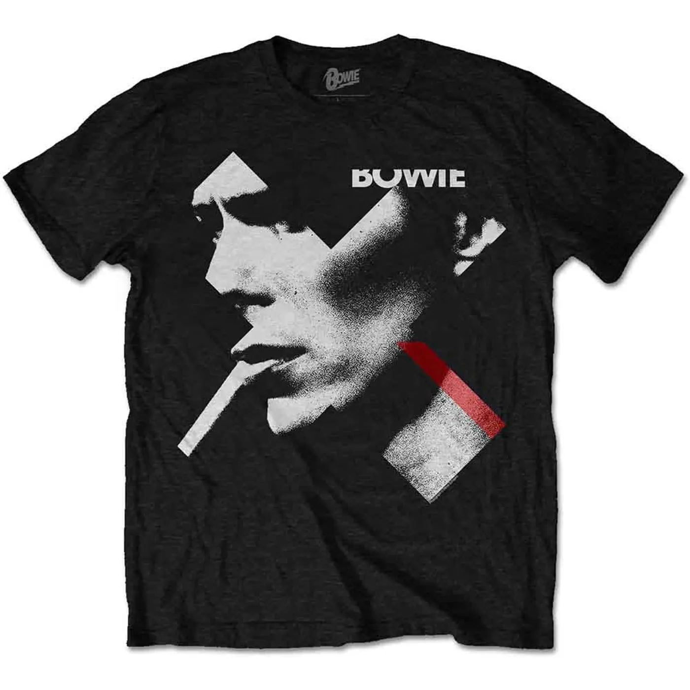 David Bowie T Shirt - X Smoke Red