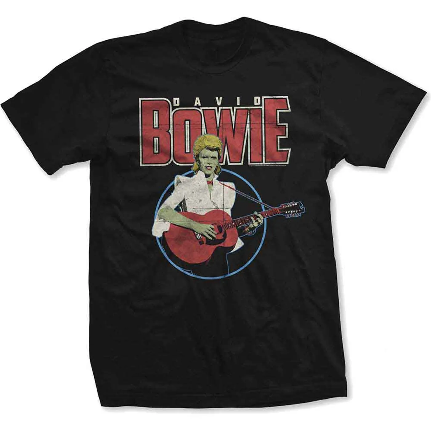 David Bowie T Shirt - Acoustic