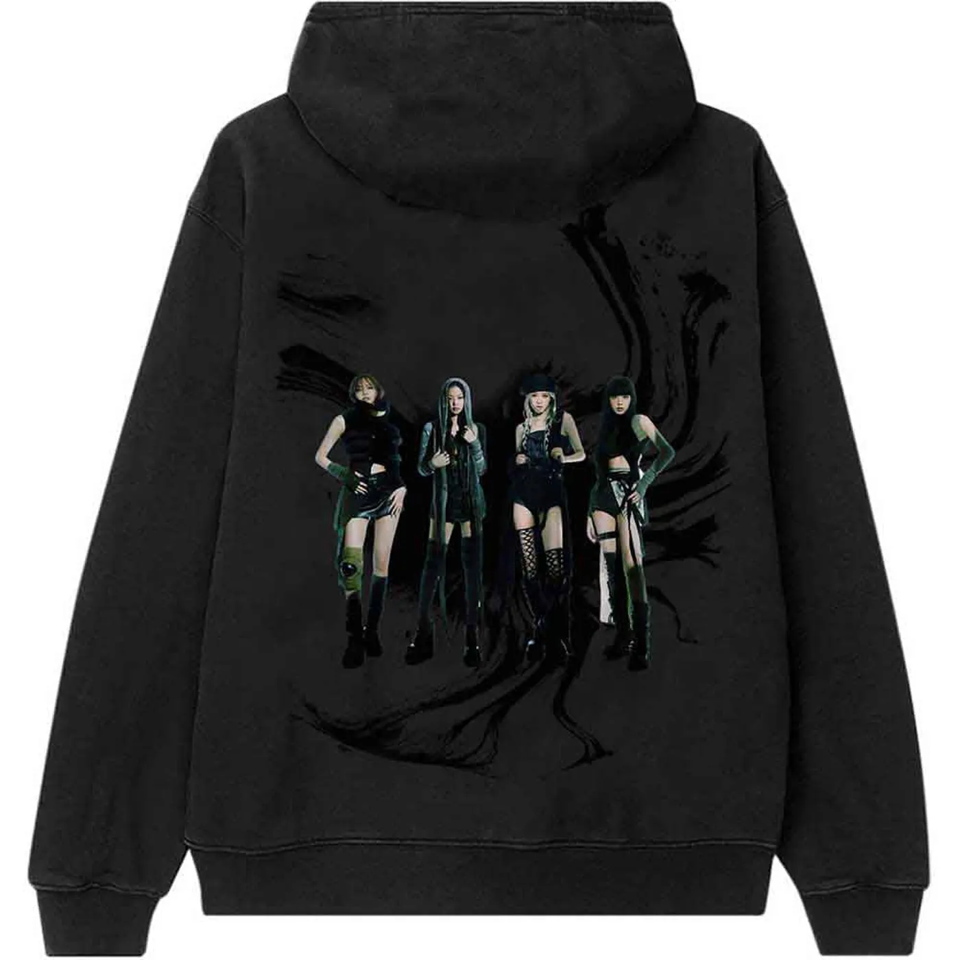 Blackpink Hoodie - Pink Venom Oil Stroke