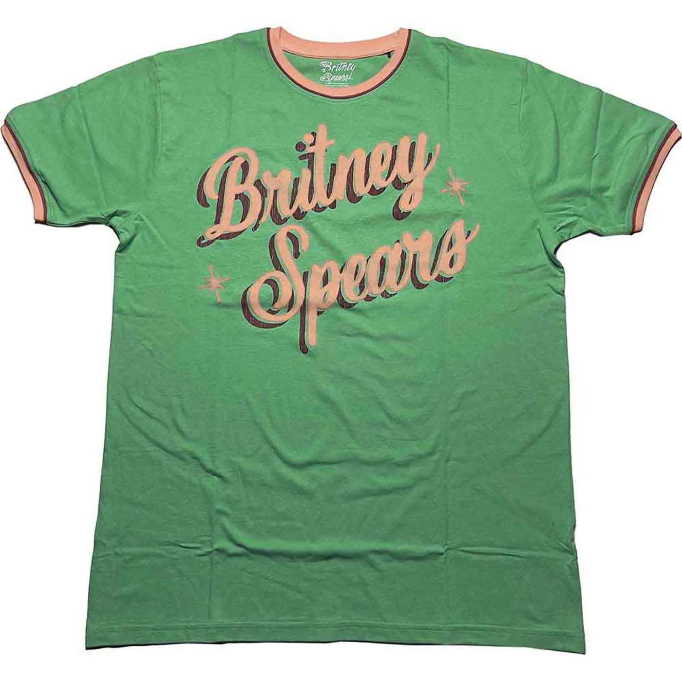 Britney Spears T Shirt - Retro Text Ringer