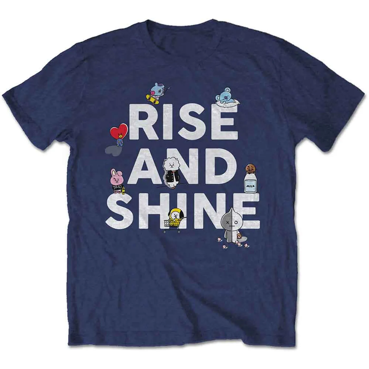 BT21 T Shirt - Rise And Shine