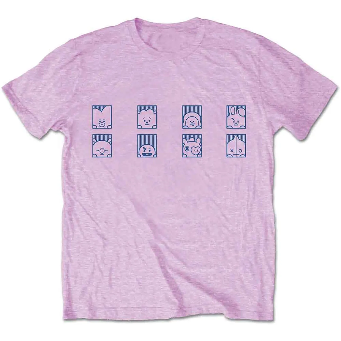 BT21 T Shirt - Group Squares