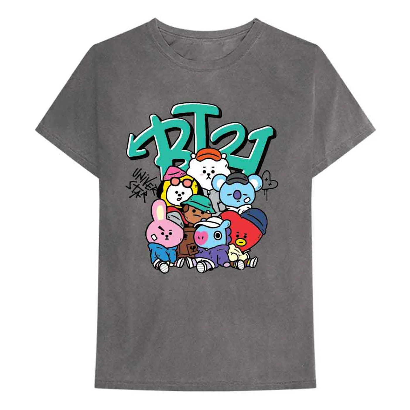 BT21 T Shirt - Street Mood Group