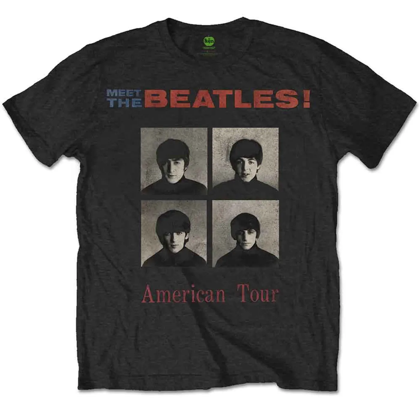 The Beatles T Shirt - American Tour 1964 Back Print