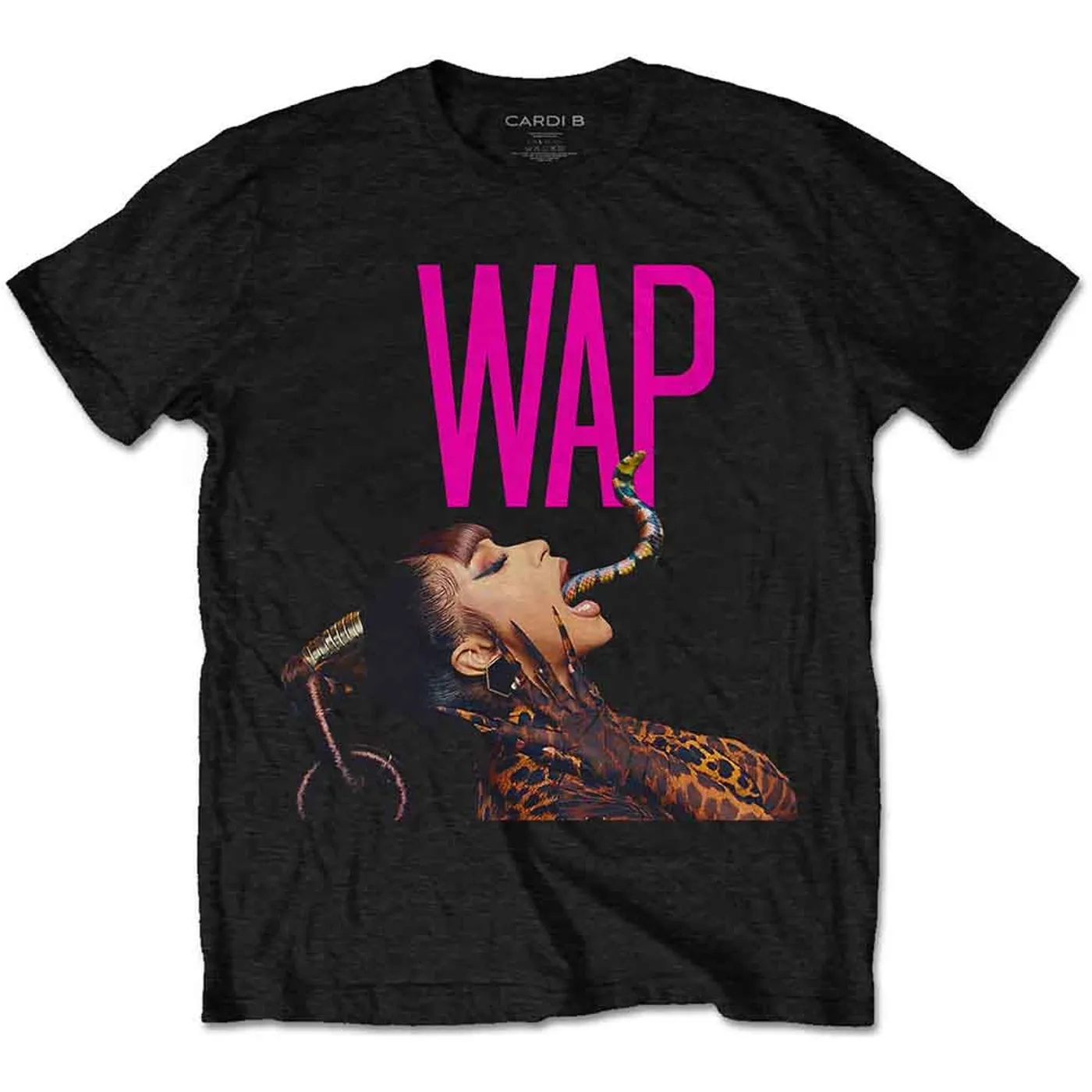 Cardi B T Shirt - Dripping Snake