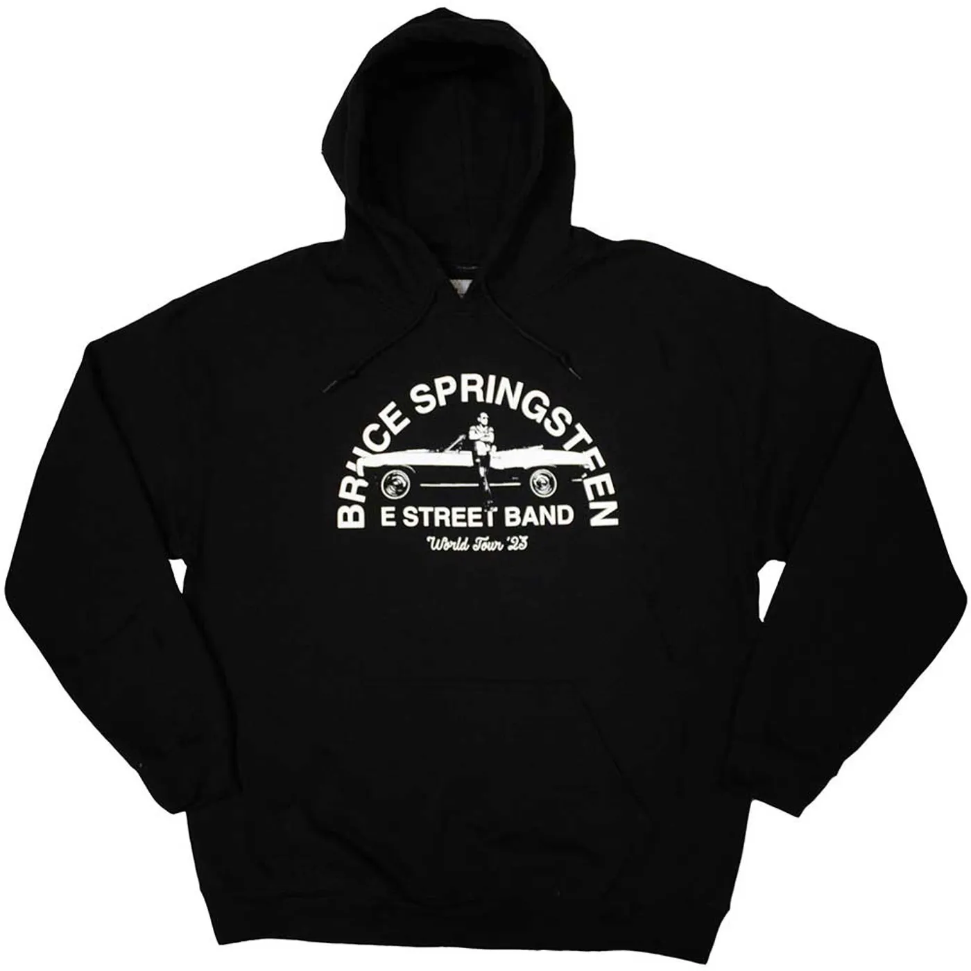 Bruce Springsteen Hoodie - Tour '23 Leaning Car