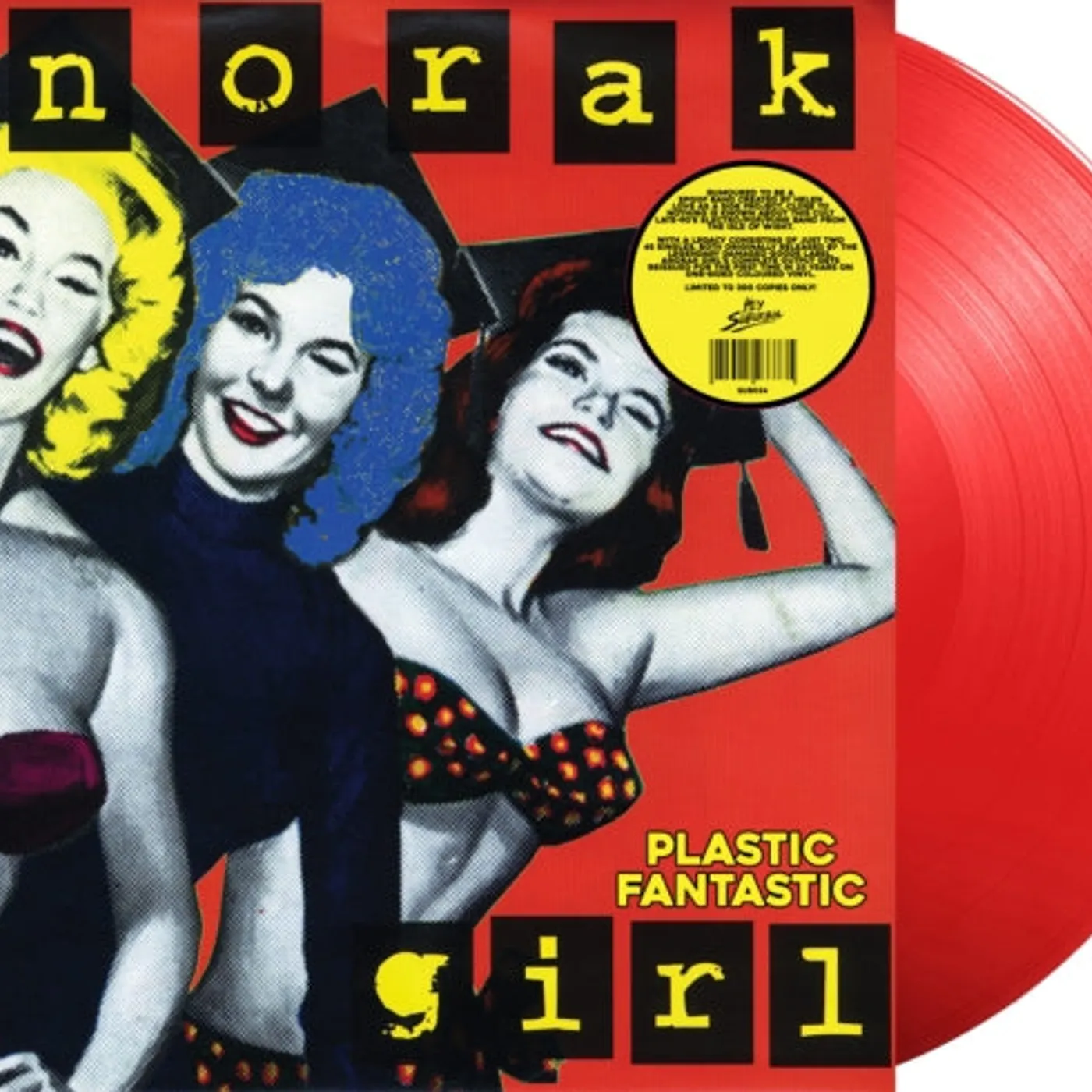 Anorak Girl LP Vinyl Record - Plastic Fantastic (Coloured Vinyl)