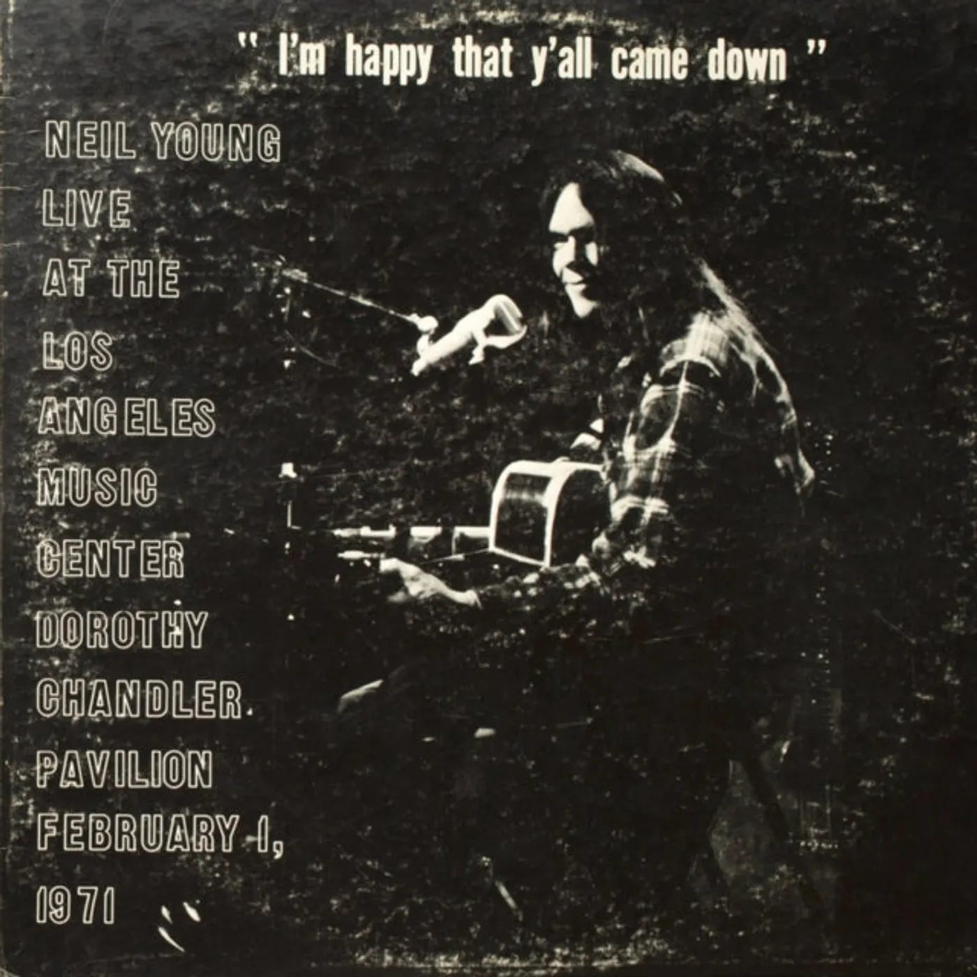 Neil Young LP Vinyl Record - Dorothy Chandler Pavilion (Feb. 1 19 70)