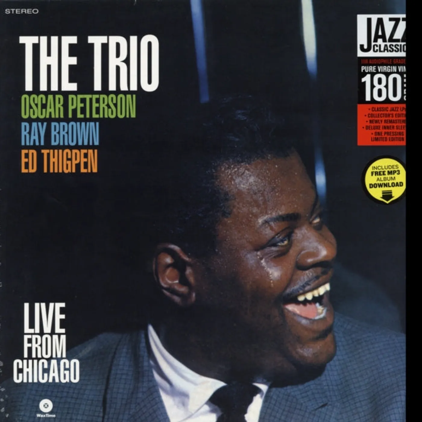Oscar Peterson LP Vinyl Record - Live From Chicago