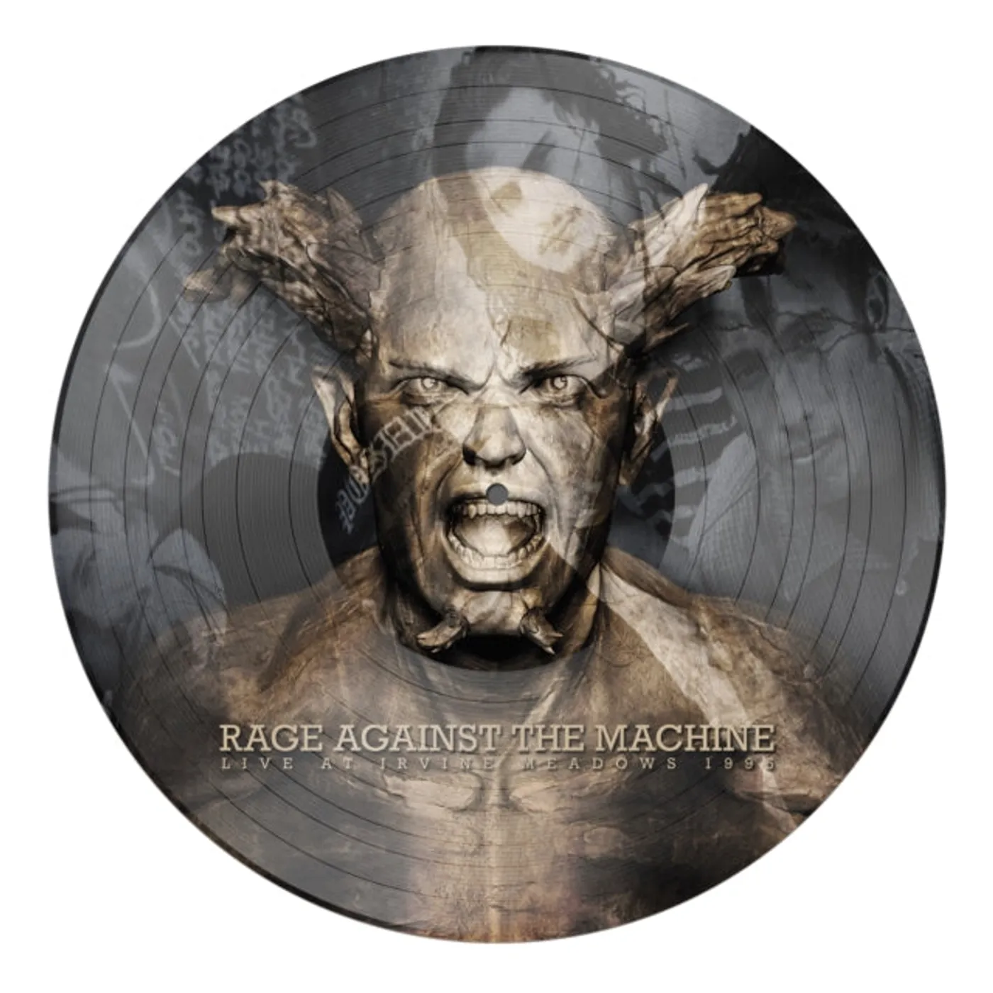 Rage Against The Machine LP Vinyl Record - Irvine Meadows. Irvine. California 17 th June 19 95 (Picture Disc)