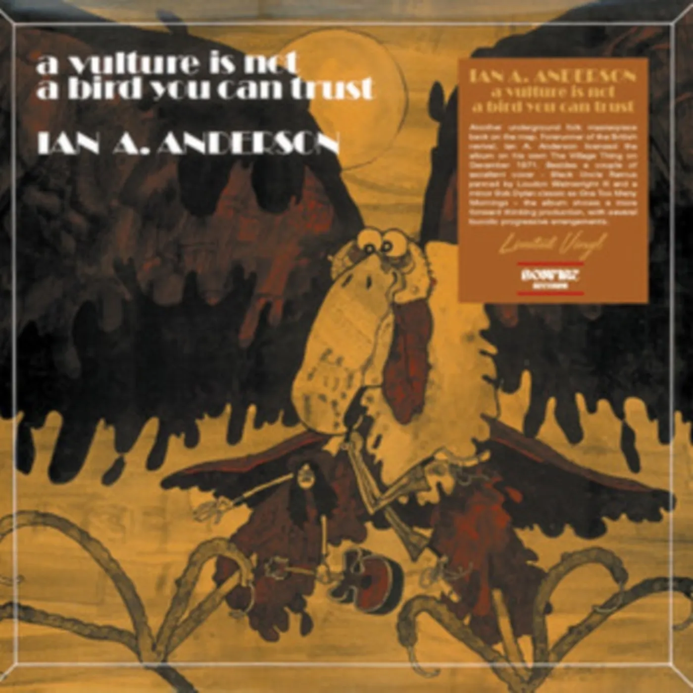 Ian A. Anderson LP Vinyl Record - A Vulture Is Not A Bird You Can Trust