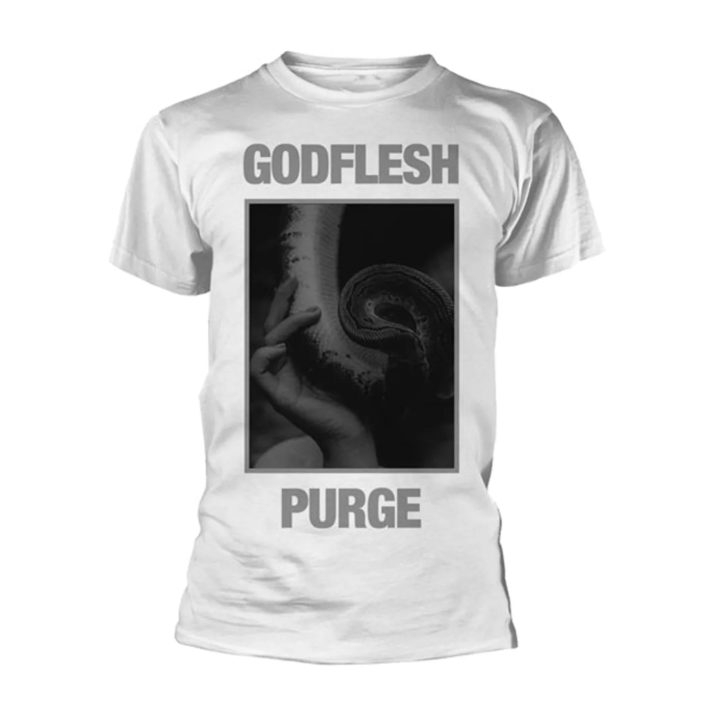 Godflesh T Shirt - Purge (White)