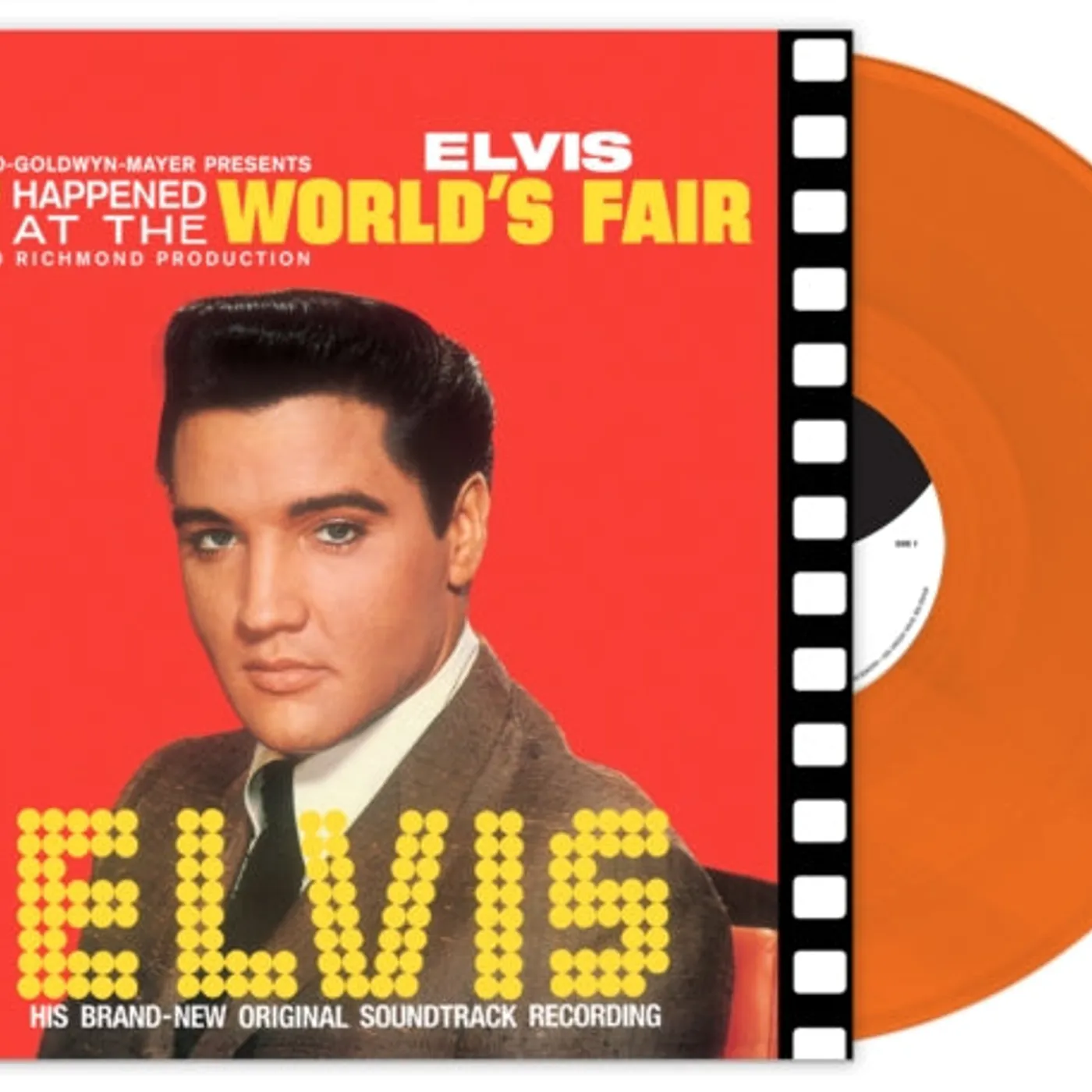 Elvis Presley LP - It Happened At The World's Fair (Limited Orange Vinyl)