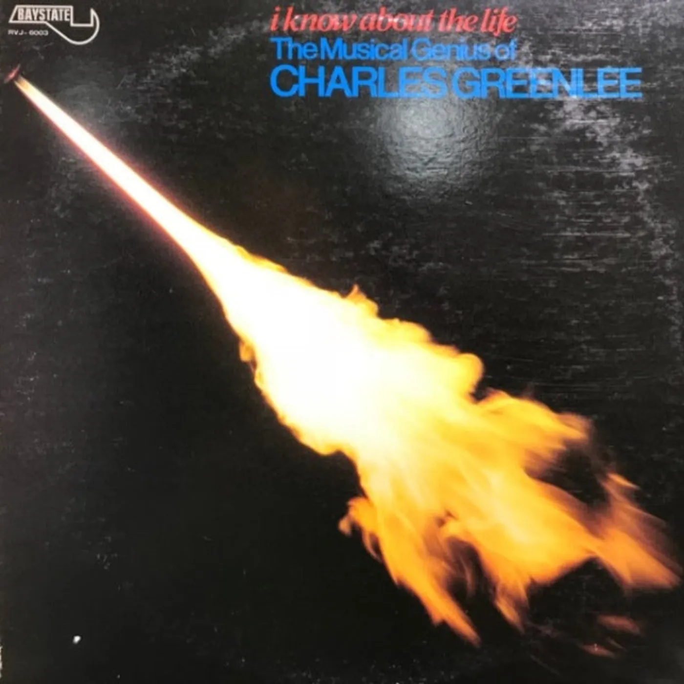 Charles Greenlee LP - I Know About The Life (Cyan Vinyl)