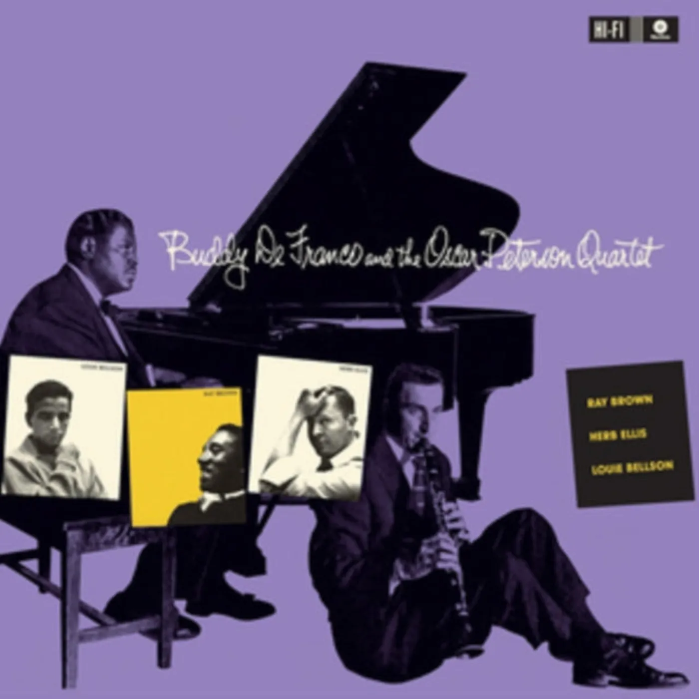 Buddy Defranco & Oscar Peterson Quartet LP - Buddy De Franco And The Oscar Peterson Quartet (Vinyl)