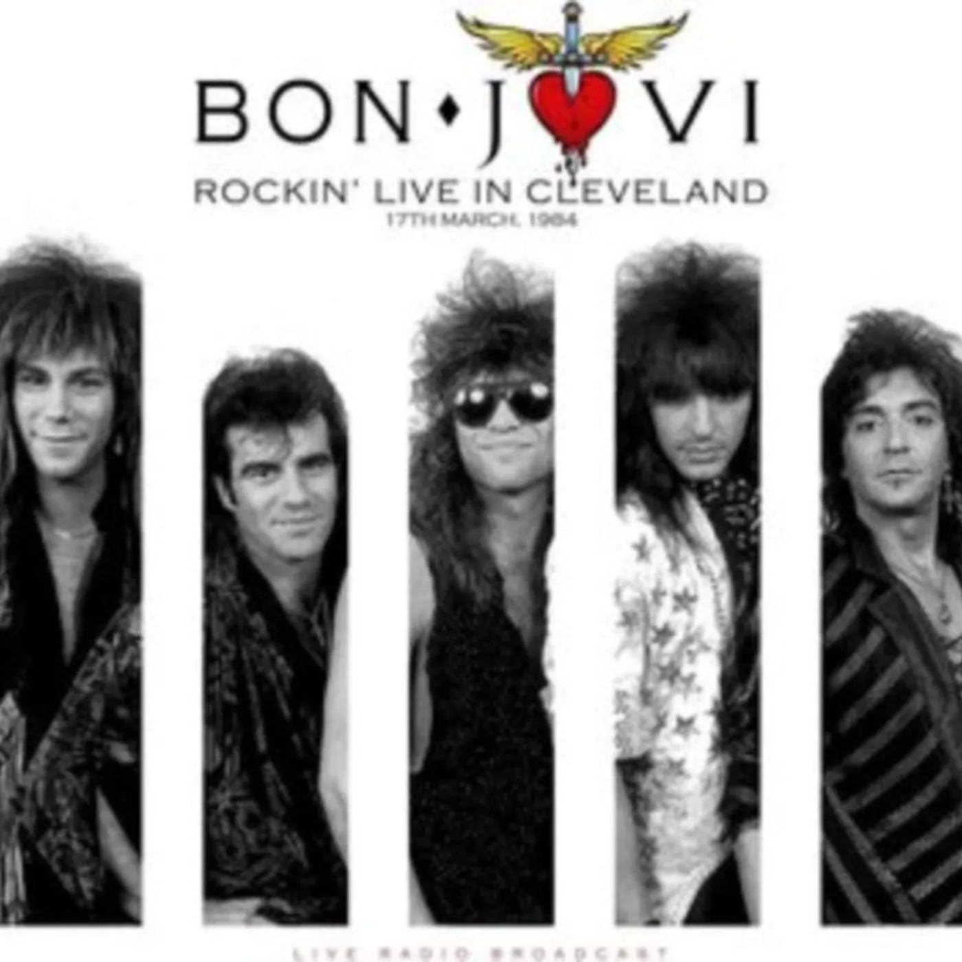 Bon Jovi LP - Best Of Rockin' Live In Cleveland On 17th March. 1984 (Vinyl)