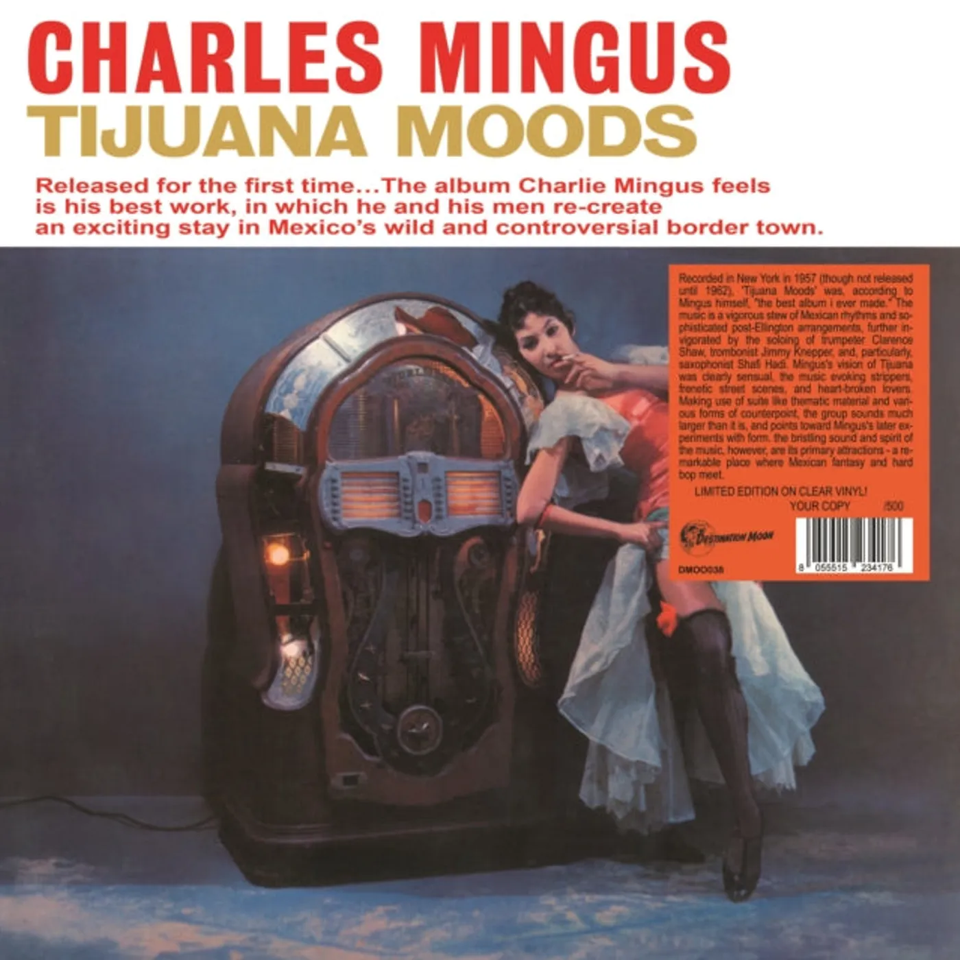 Charles Mingus LP - Tijuana Moods (Numbered Edition) (Clear Vinyl)