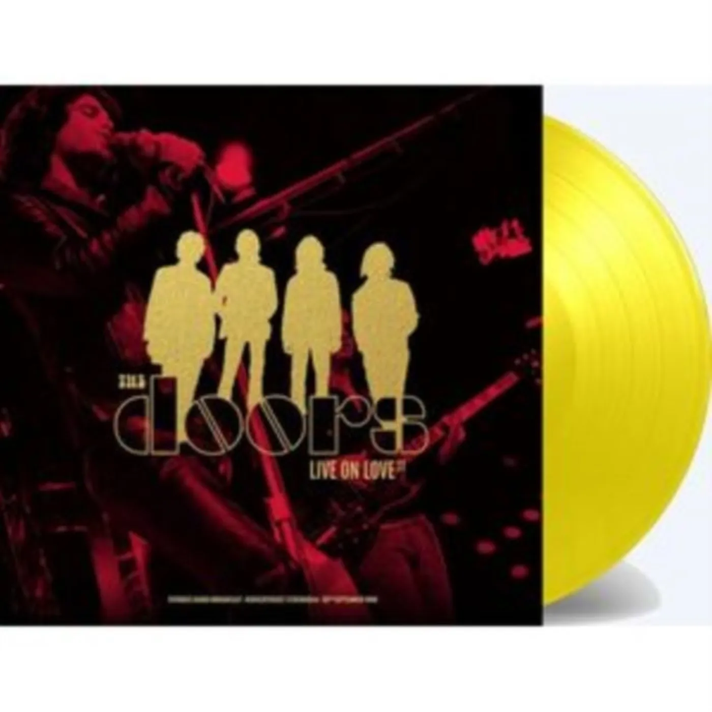 The Doors LP - Live On Love Street Konserthuset Stockholm (Special Edition) (Yellow Vinyl)