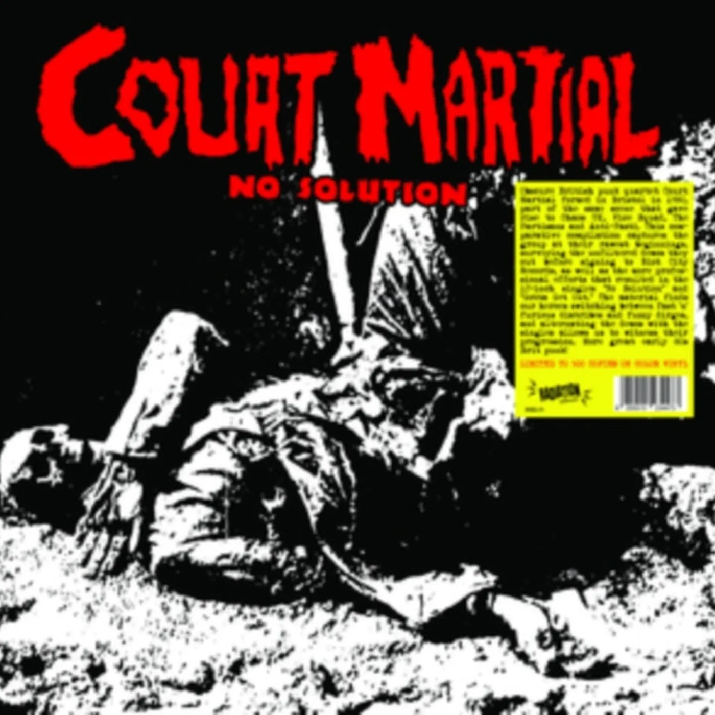 Court Martial LP - No Solution: Singles & Demos 1981/1982 (Teal Vinyl)