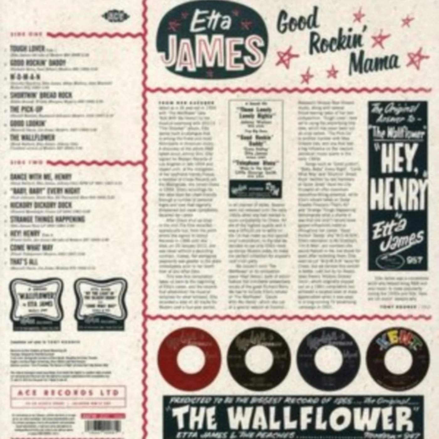 Etta James LP - Good Rockin Mama (Vinyl)