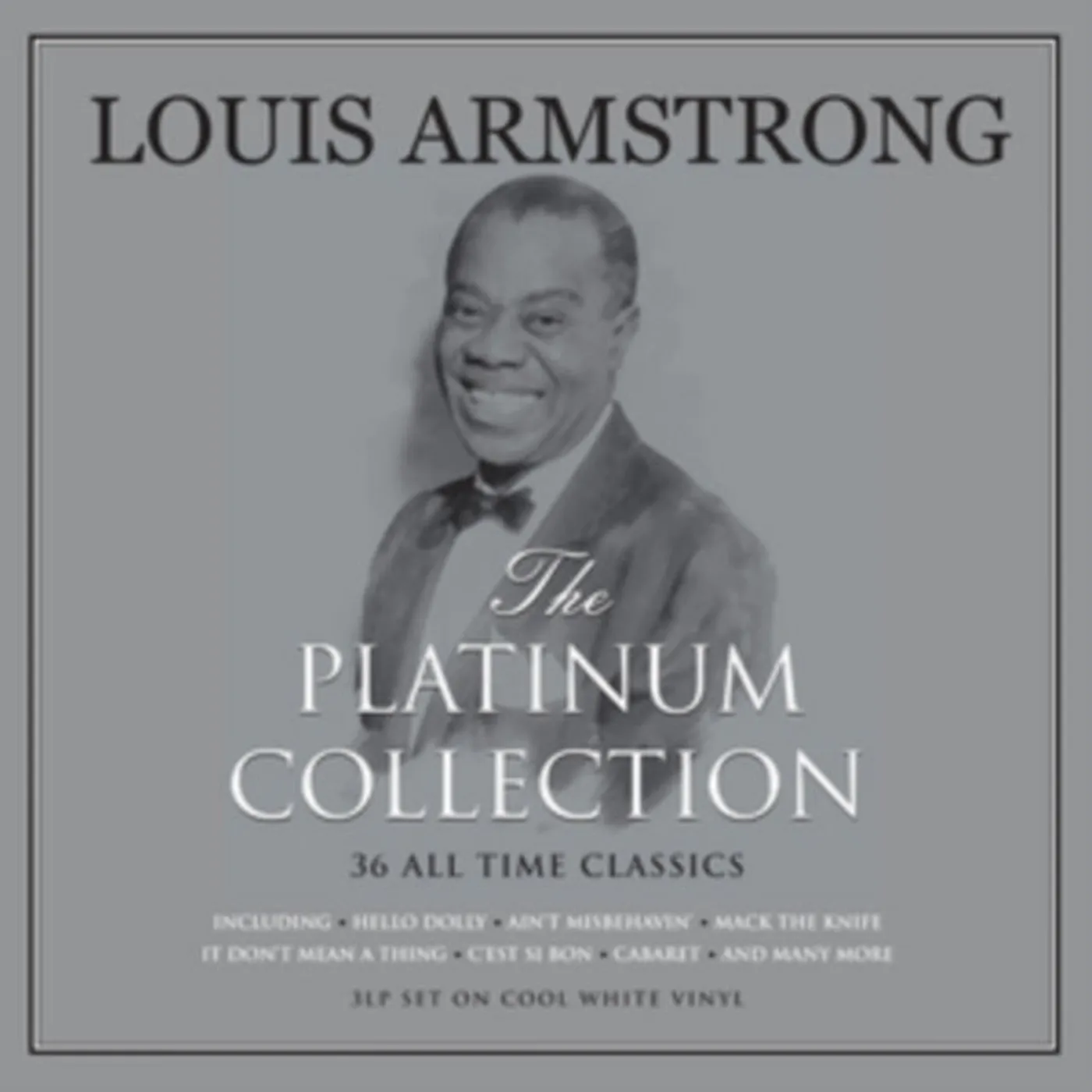 Louis Armstrong LP - Platinum Collection (White Vinyl)
