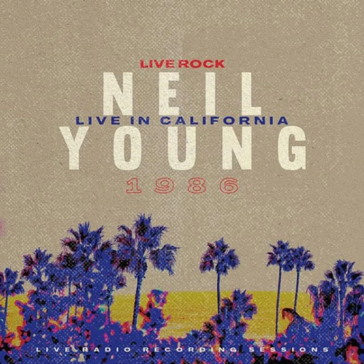 Neil Young LP - Live In California 1986 (Vinyl)