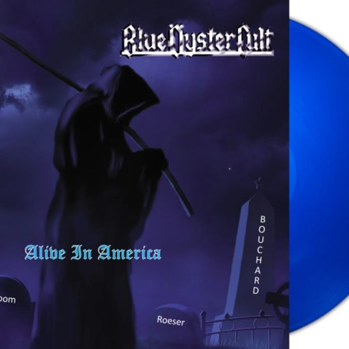 Blue Öyster Cult LP - Alive In America (Blue Vinyl)