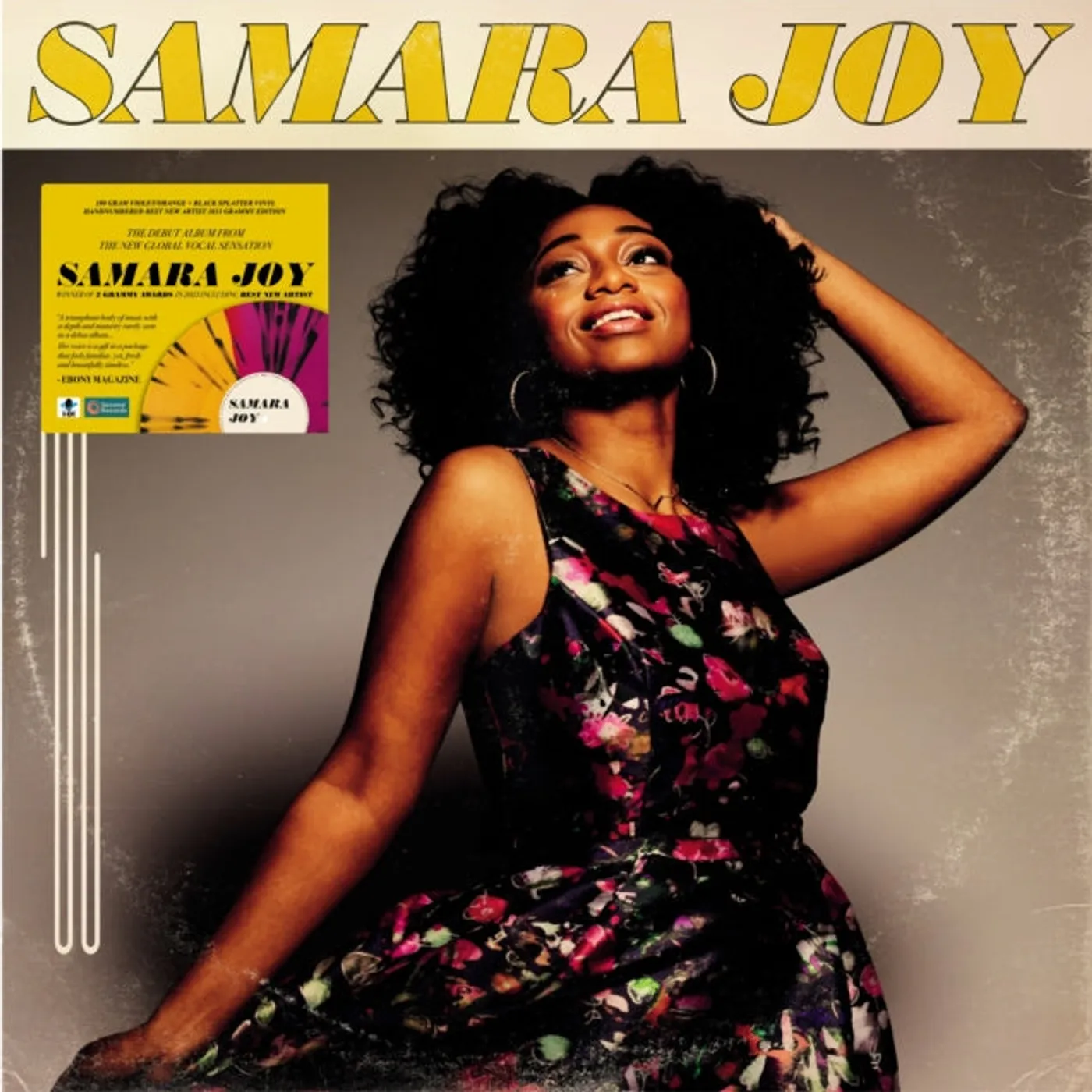 Samara Joy LP - Samara Joy (Deluxe Edition) (Transparent Violet/Orange/Black Splatter) (Vinyl)
