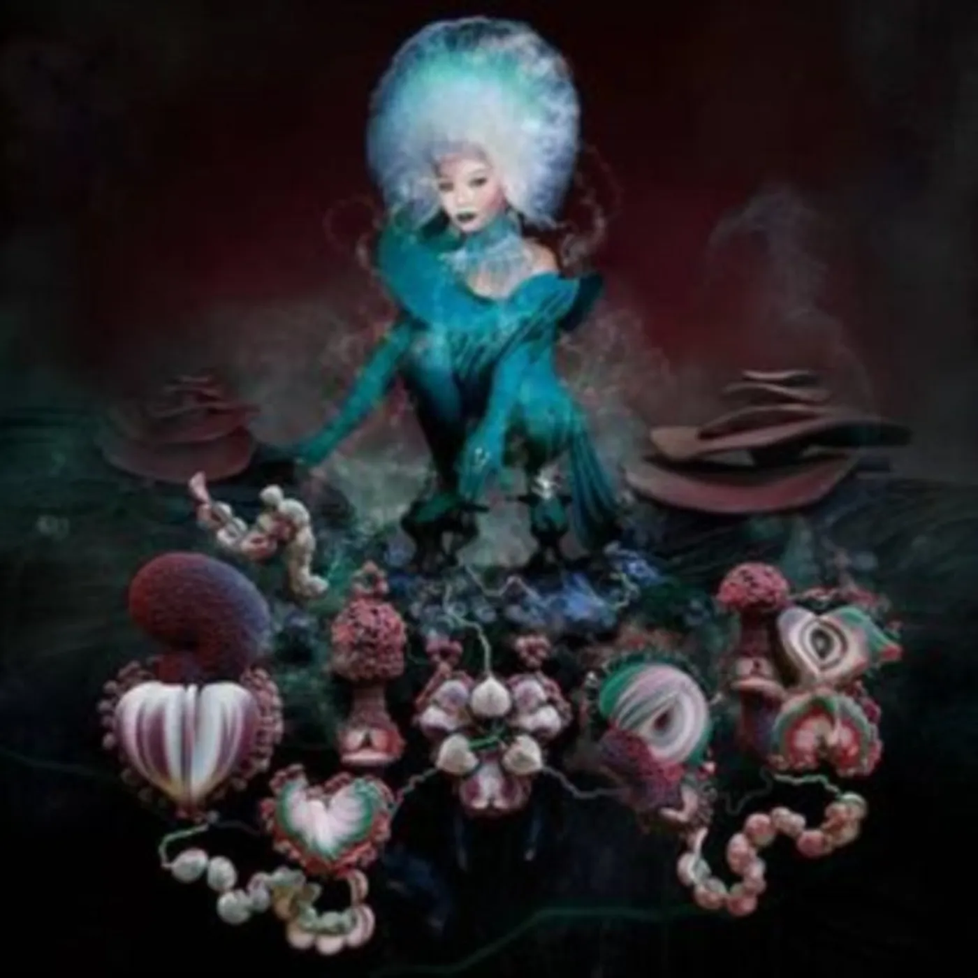 Björk LP - Fossora (Turquoise Vinyl)