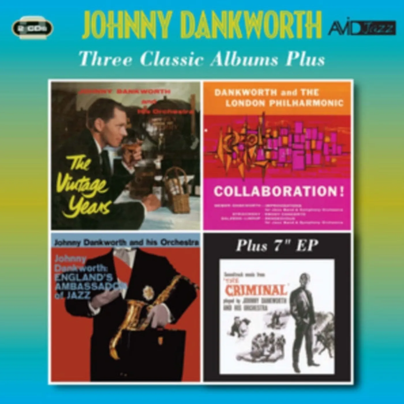 Johnny Dankworth CD - Three Classic Albums
