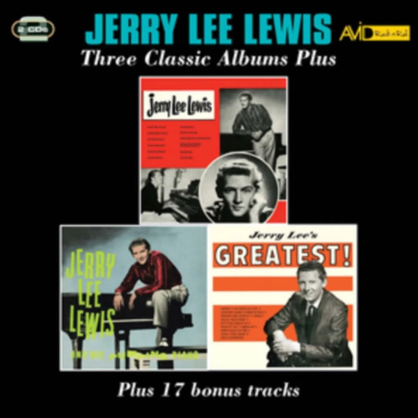 Jerry Lee Lewis CD - Three Classic Albums