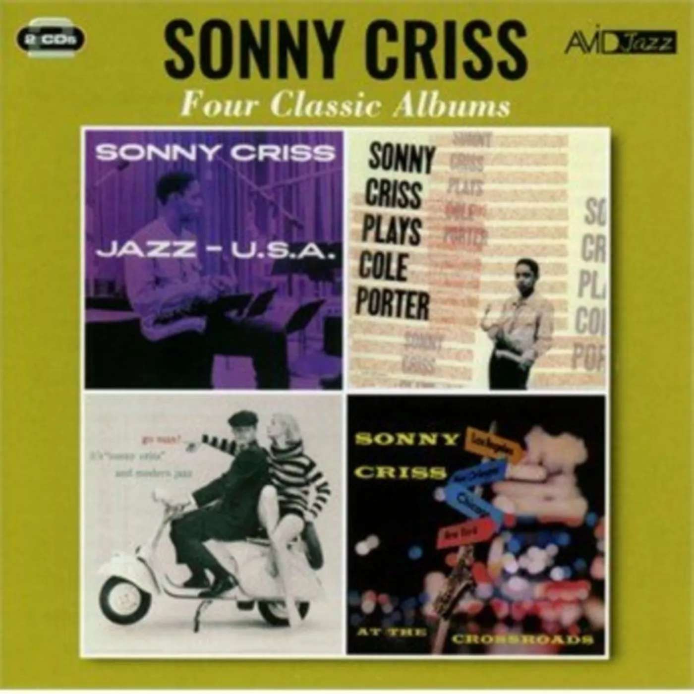 Sonny Criss CD - Four Classic Albums (Jazz Usa / Plays Cole Porter / Go Man! / At The Crossroads)
