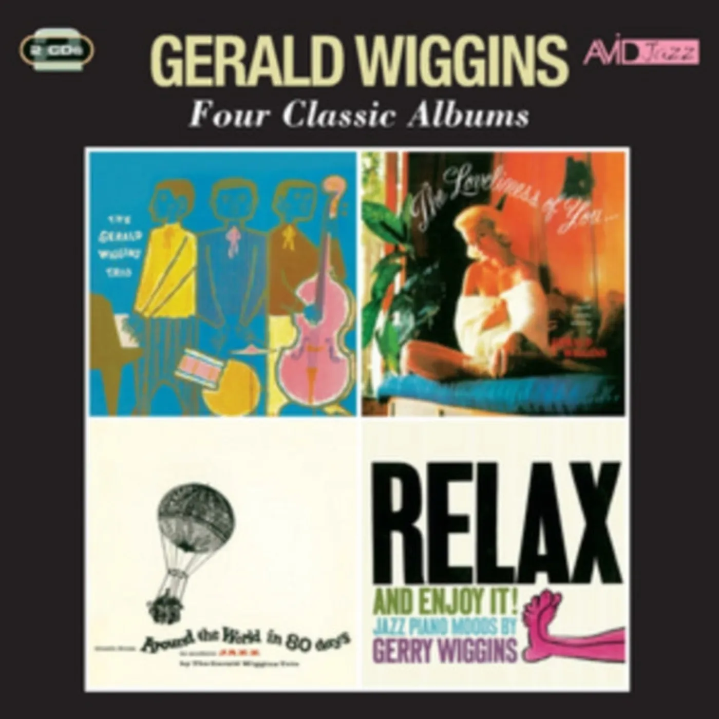 Gerald Wiggins CD - Four Classic Albums