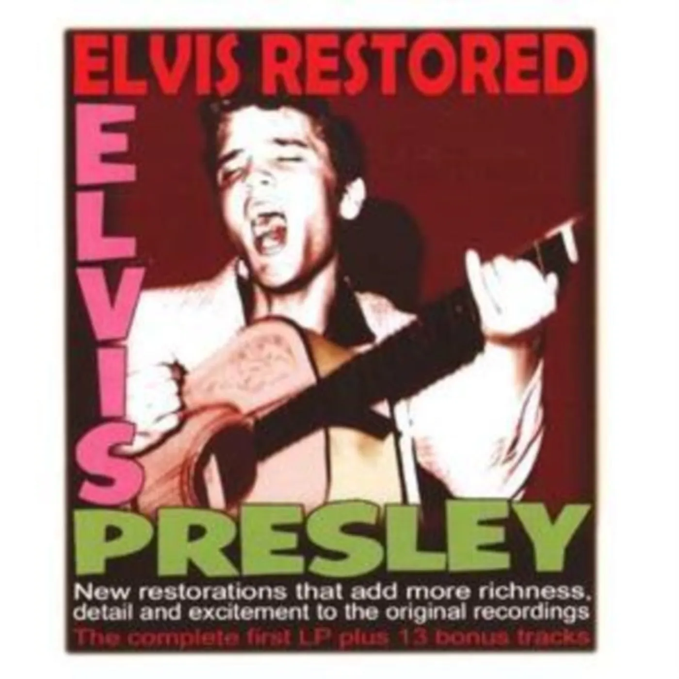 Elvis Presley CD - Elvis Restored - The Complete First Lp And 13 Bonus Tracks)