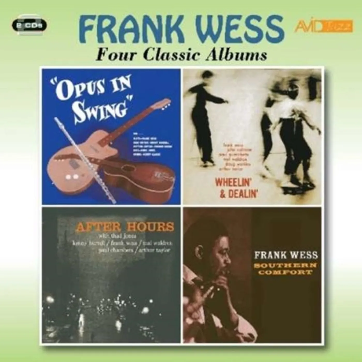 Frank Wess CD - Four Classic Albums (Opus In Swing / Wheelin' & Dealin' / After Hours / Southern Comfort)