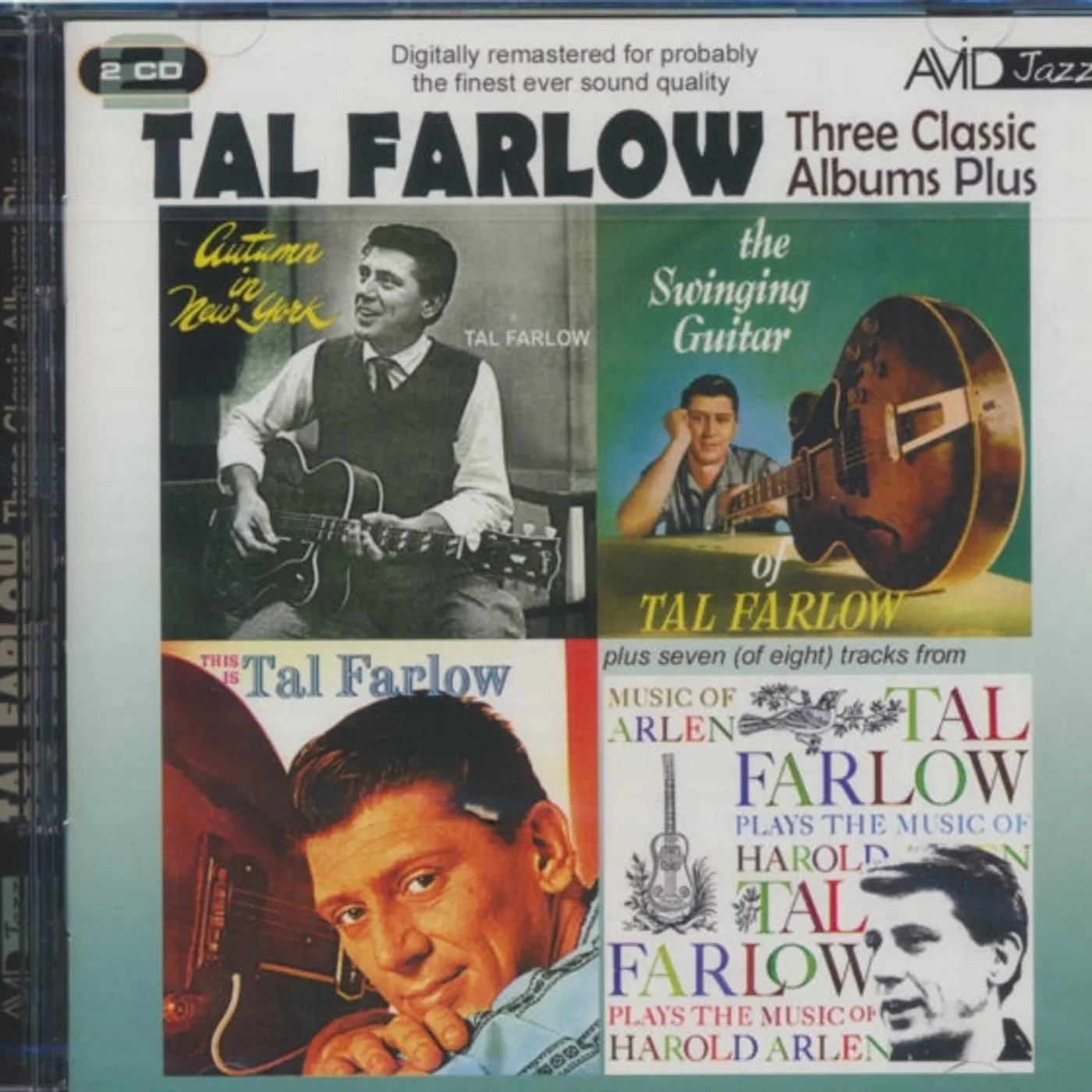 Tal Farlow CD - Three Classic Albums Plus (Autumn In New York / The Swinging Guitar Of Tal Farlow / This Is Tal Farlow)