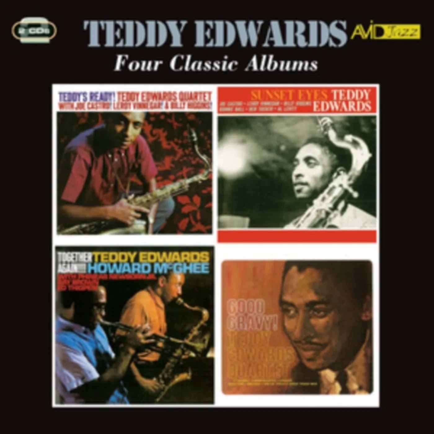 Teddy Edwards CD - Four Classic Albums