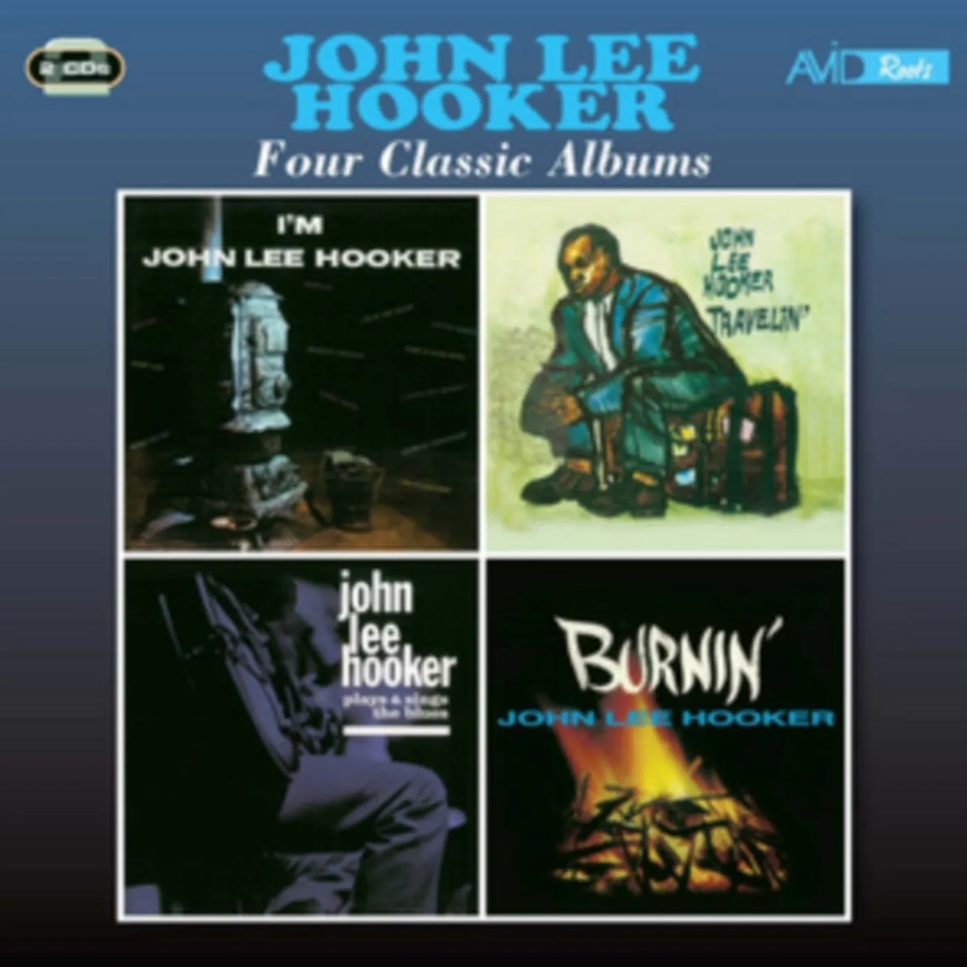 John Lee Hooker CD - Four Classic Albums