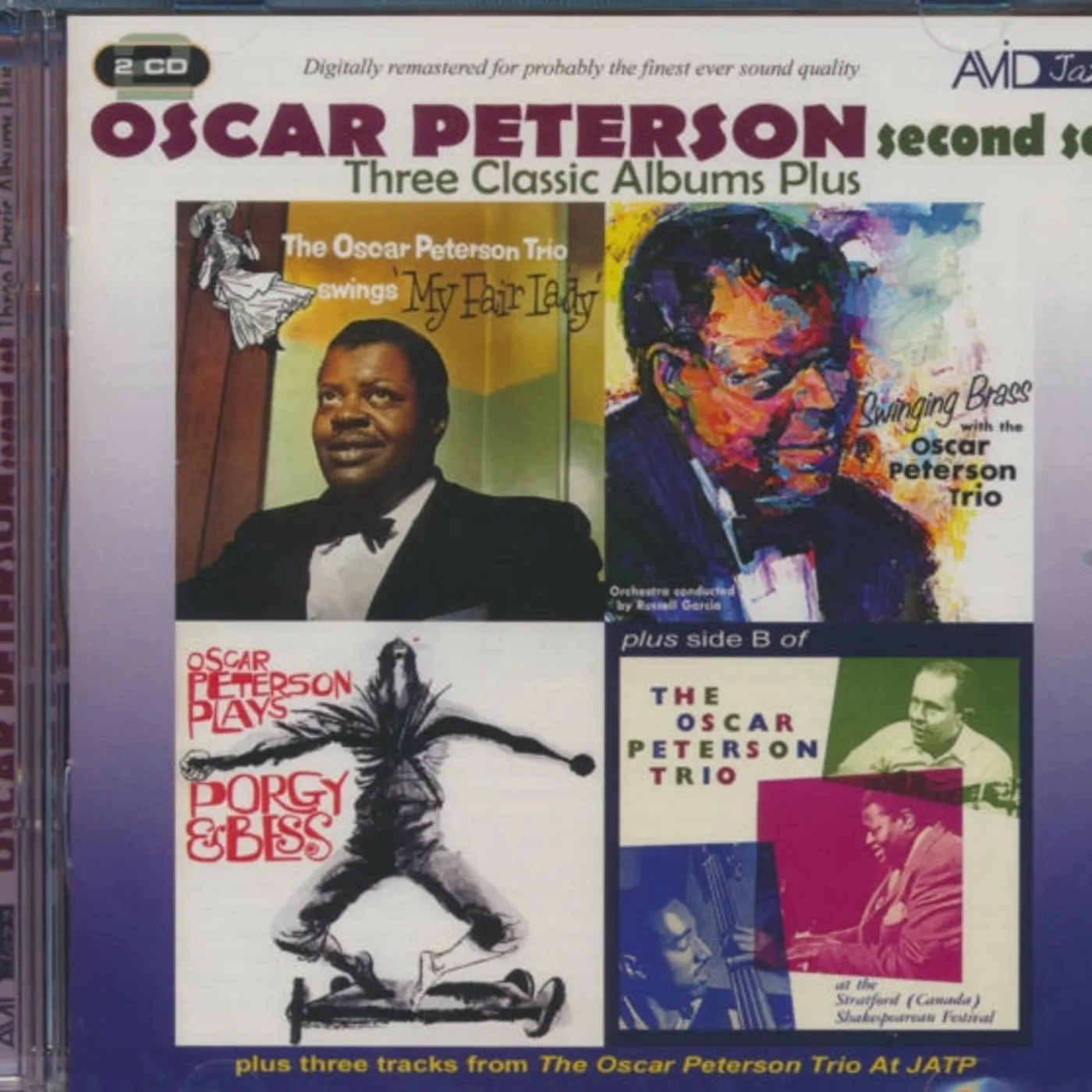Oscar Peterson CD - Three Classic Albums Plus (Plays Porgy And Bess / Swinging Brass / My Fair Lady)