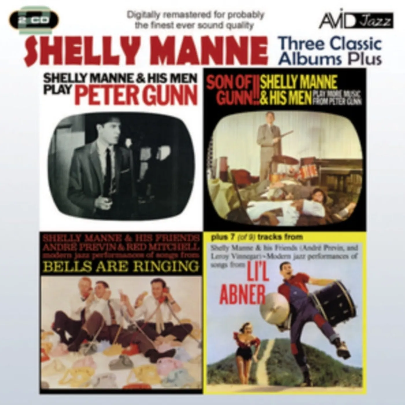 Shelly Manne CD - Three Classic Albums Plus