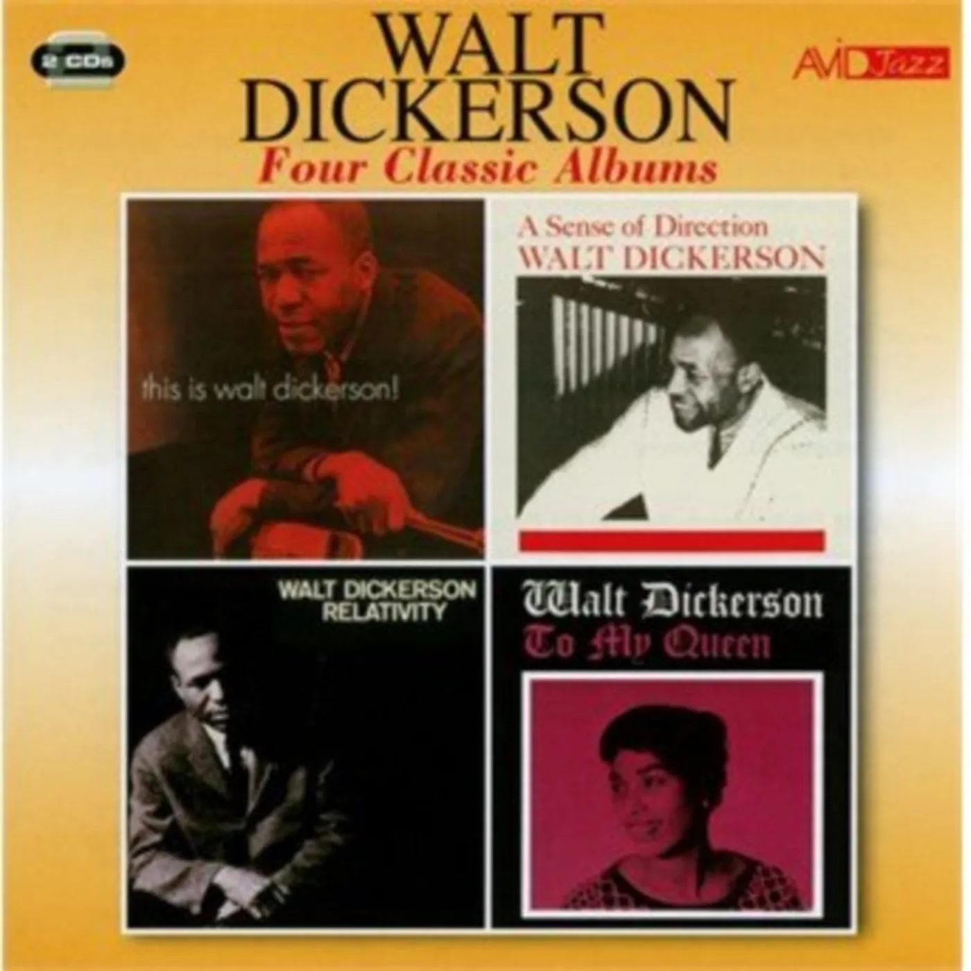 Walt Dickerson CD - Four Classic Albums (This Is Walt Dickerson / Sense Of Direction / Relativity / To My Queen)