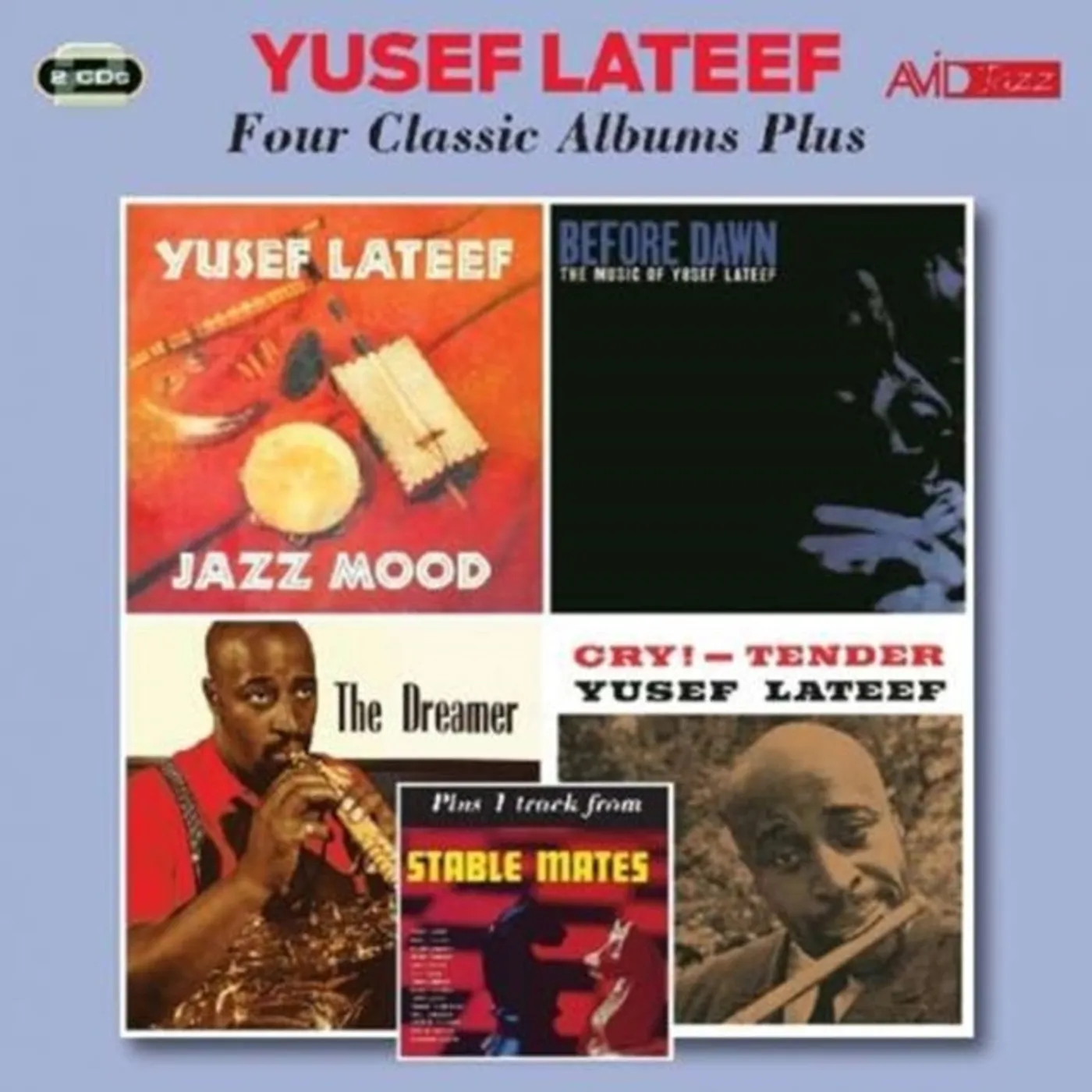 Yusef Lateef CD - Four Classic Albums Plus (Jazz Mood / Before Dawn / The Dreamer / Cry Tender)